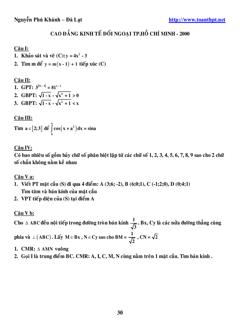 image for page 245 DeCaoDang DH 1996 2005 mon toan