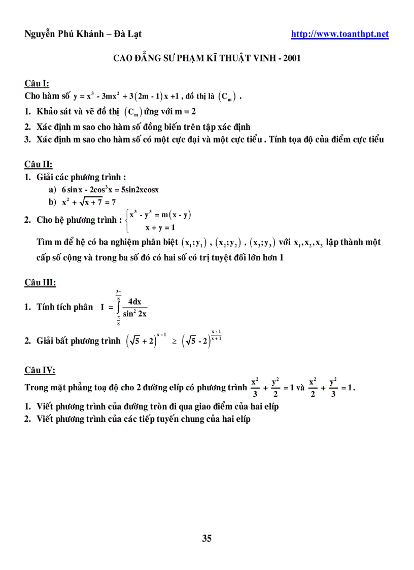 image for page 245 DeCaoDang DH 1996 2005 mon toan