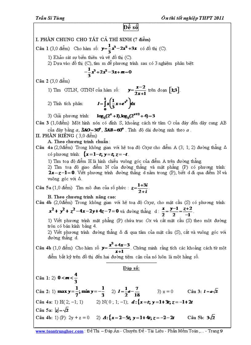 image for page 60 ĐỀ TOÁN ÔN THI TN THPT có đáp án