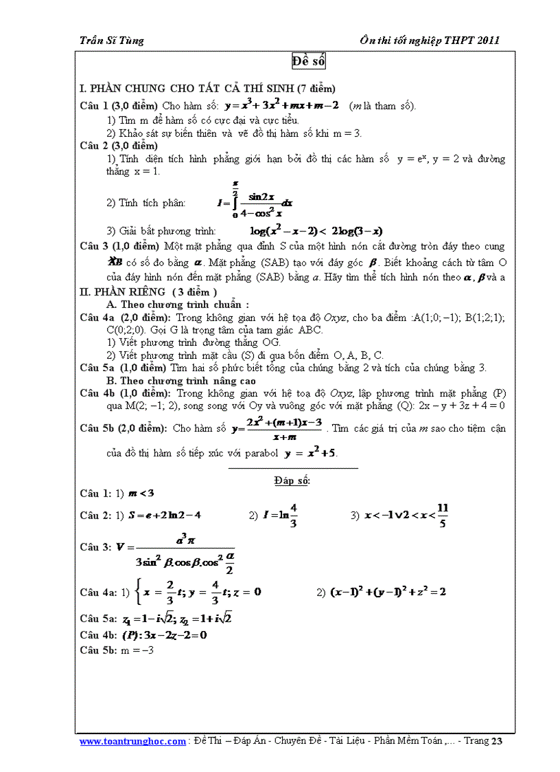 image for page 60 ĐỀ TOÁN ÔN THI TN THPT có đáp án