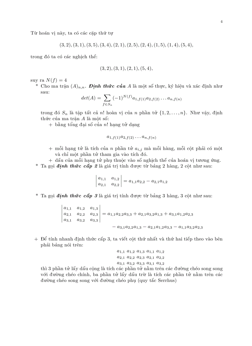 image for page Bài giảng đại số tuyến tính và giải tích