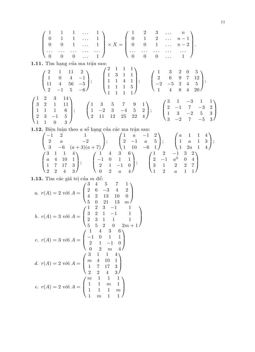 image for page Bài giảng đại số tuyến tính và giải tích