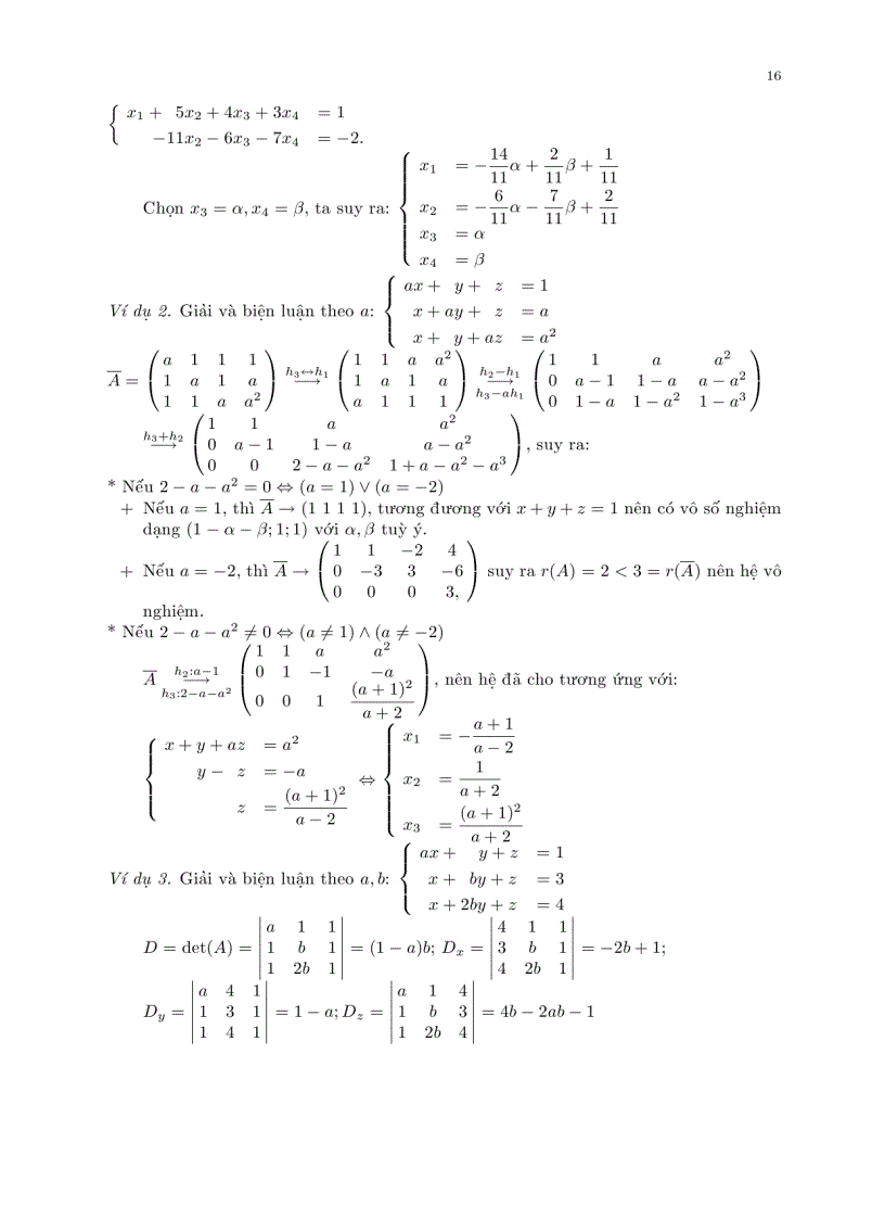 image for page Bài giảng đại số tuyến tính và giải tích
