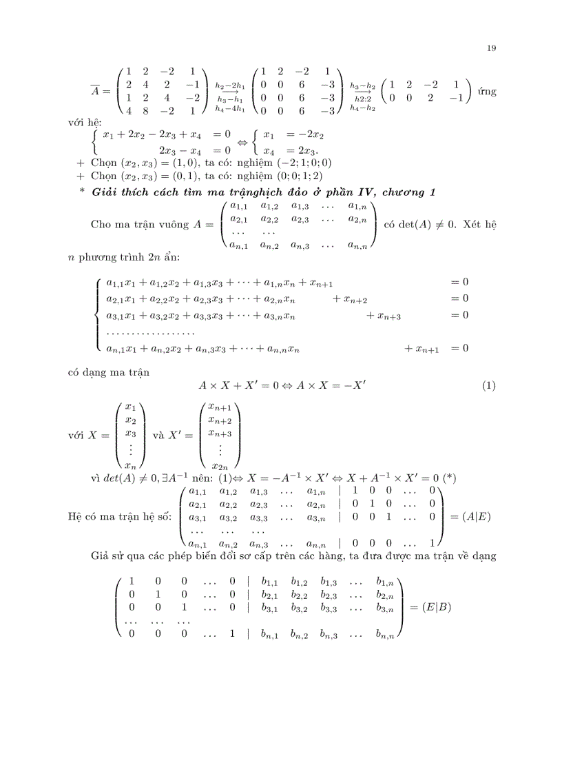 image for page Bài giảng đại số tuyến tính và giải tích