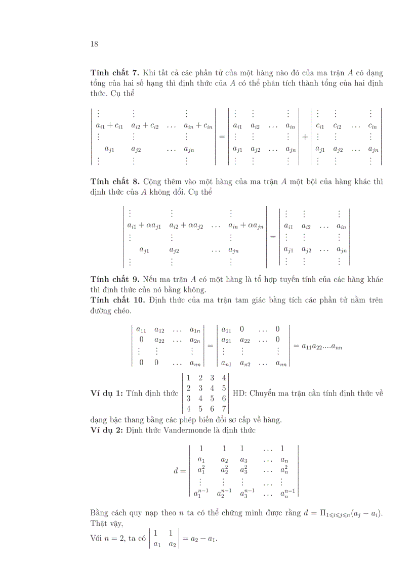 image for page Bài giảng đại số tuyến tính