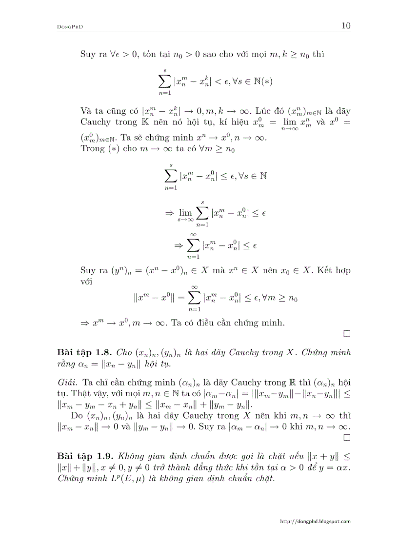 image for page Bai tap giai tich ham Nguyen Xuan Liem 1