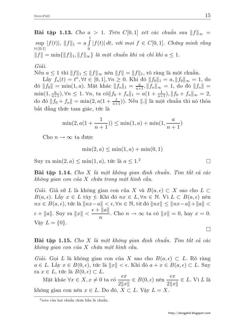 image for page Bai tap giai tich ham Nguyen Xuan Liem 1