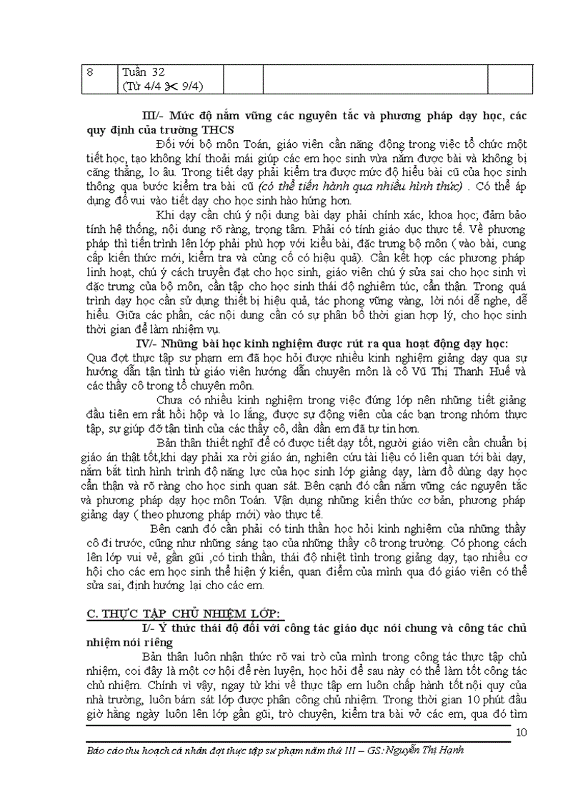 image for page Bao cao thuc tap su pham 1