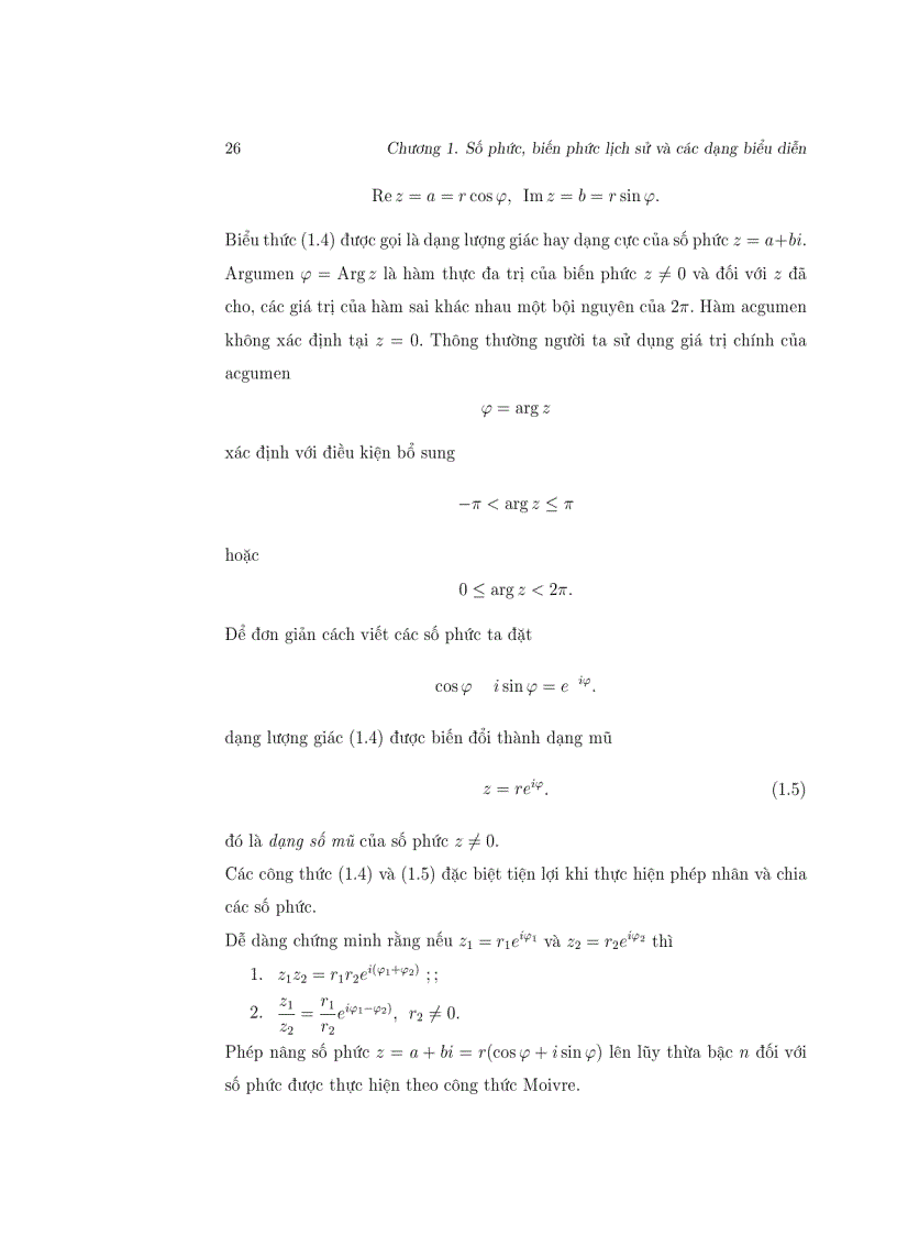 image for page Biến phức Áp dụng