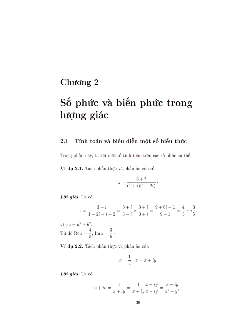 image for page Biến phức Áp dụng