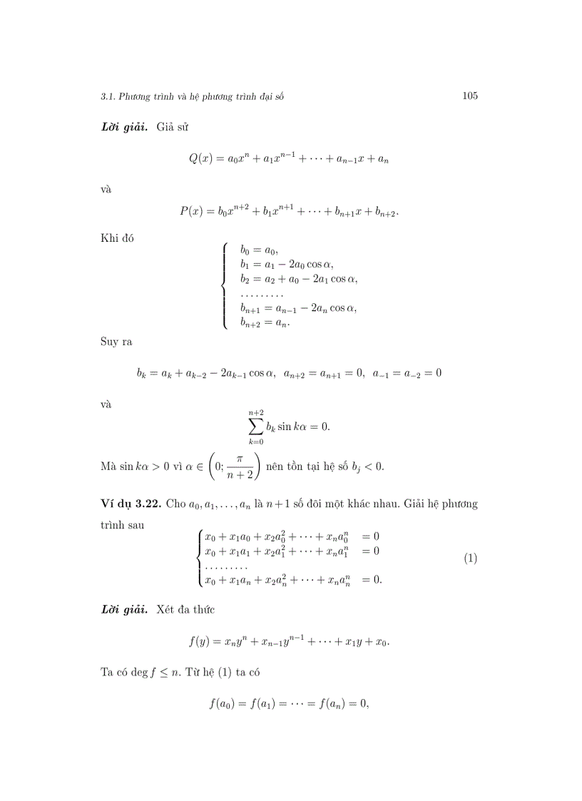 image for page Biến số phức Áp dụng trong đại số