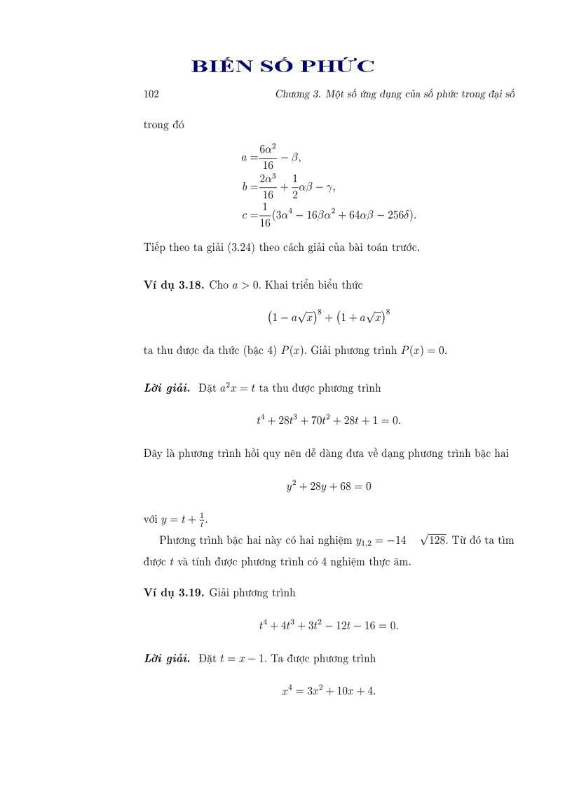 image for page Biến số phức Áp dụng trong đại số 1
