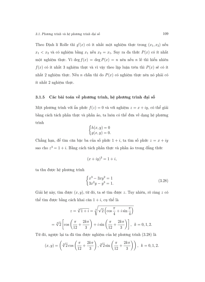 image for page Biến số phức Áp dụng trong đại số 1