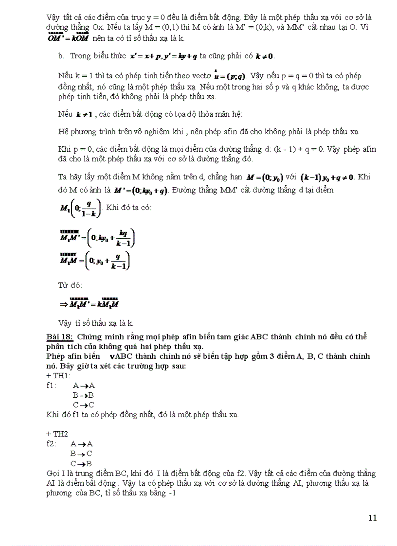 image for page BT hình học Afin