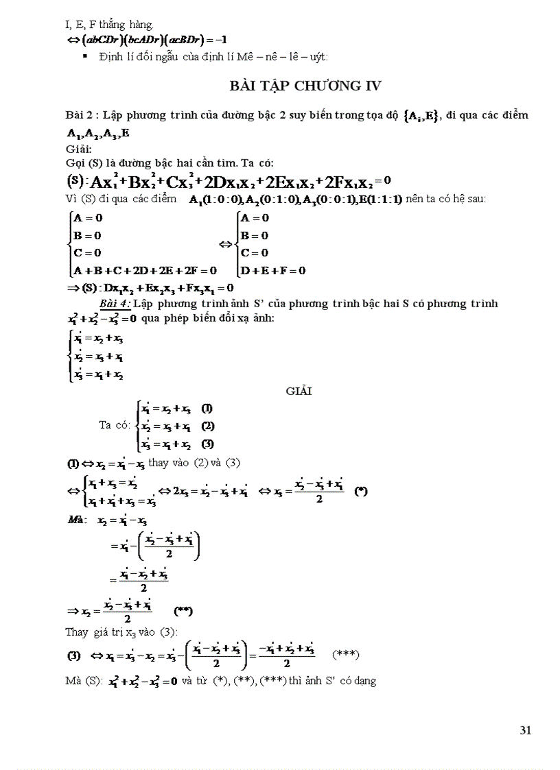 image for page BT hình học Afin