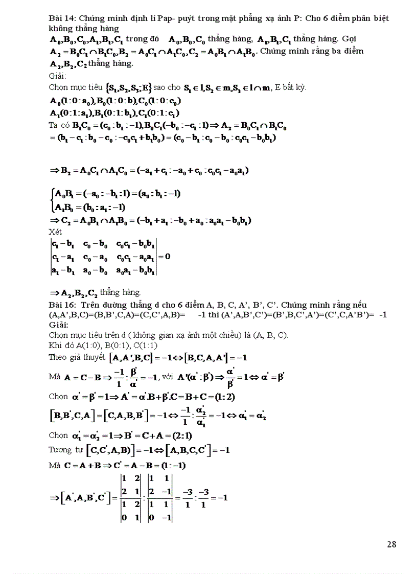 image for page BT hình học Afin 1