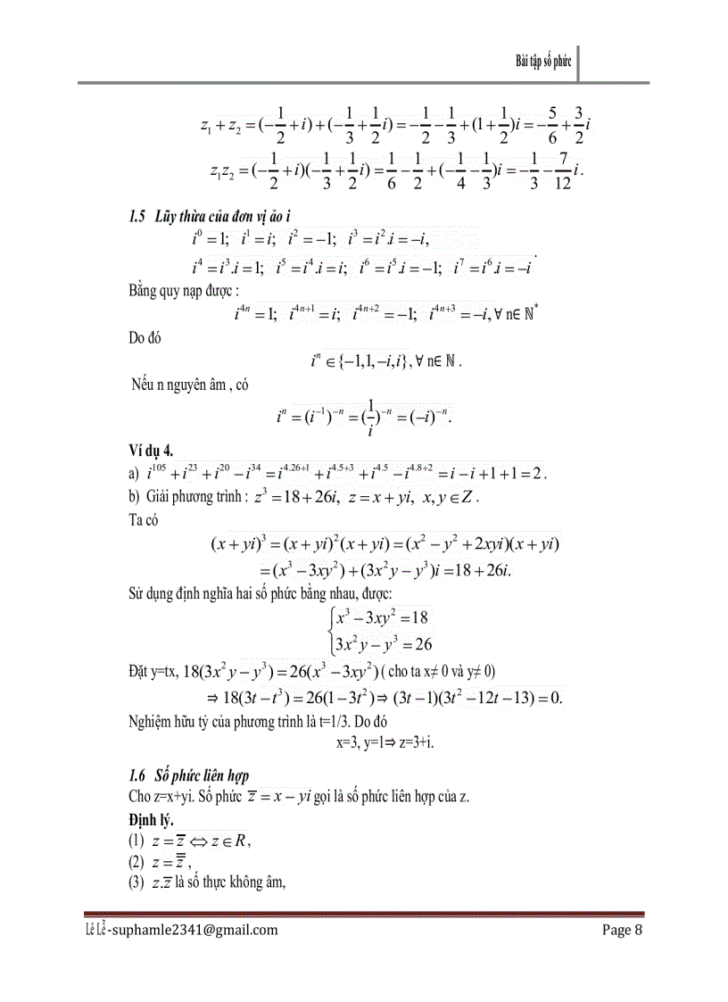 image for page Bài tập số phức 1