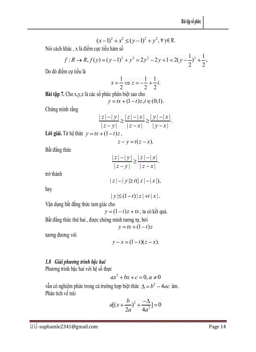 image for page Bài tập số phức 1