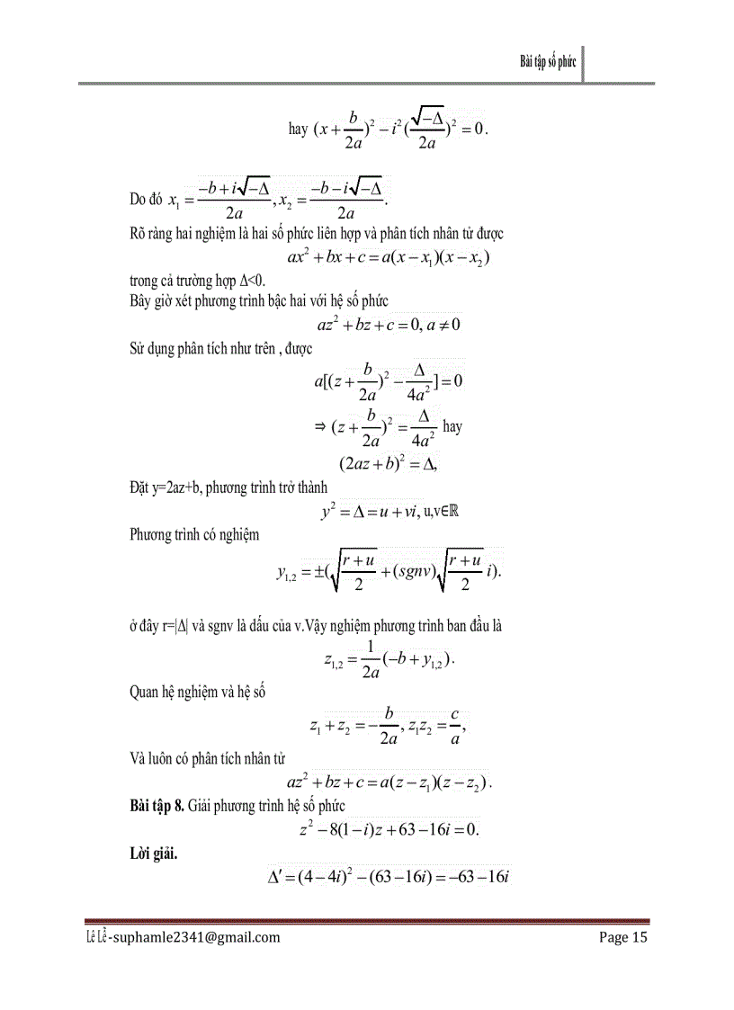 image for page Bài tập số phức 1