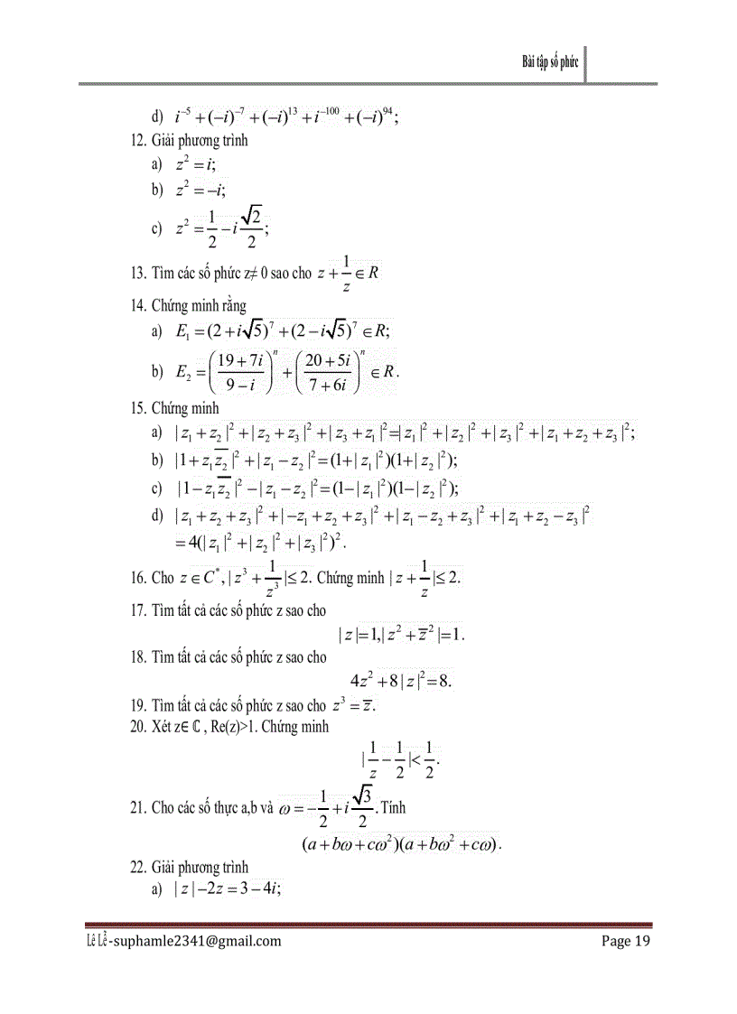 image for page Bài tập số phức 1