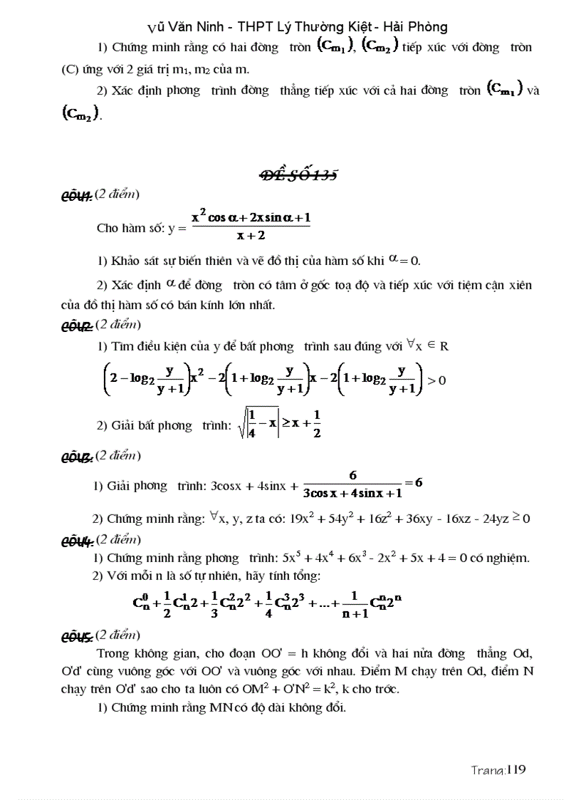 image for page Các dạng đề và bài tập ôn thi cao hoc