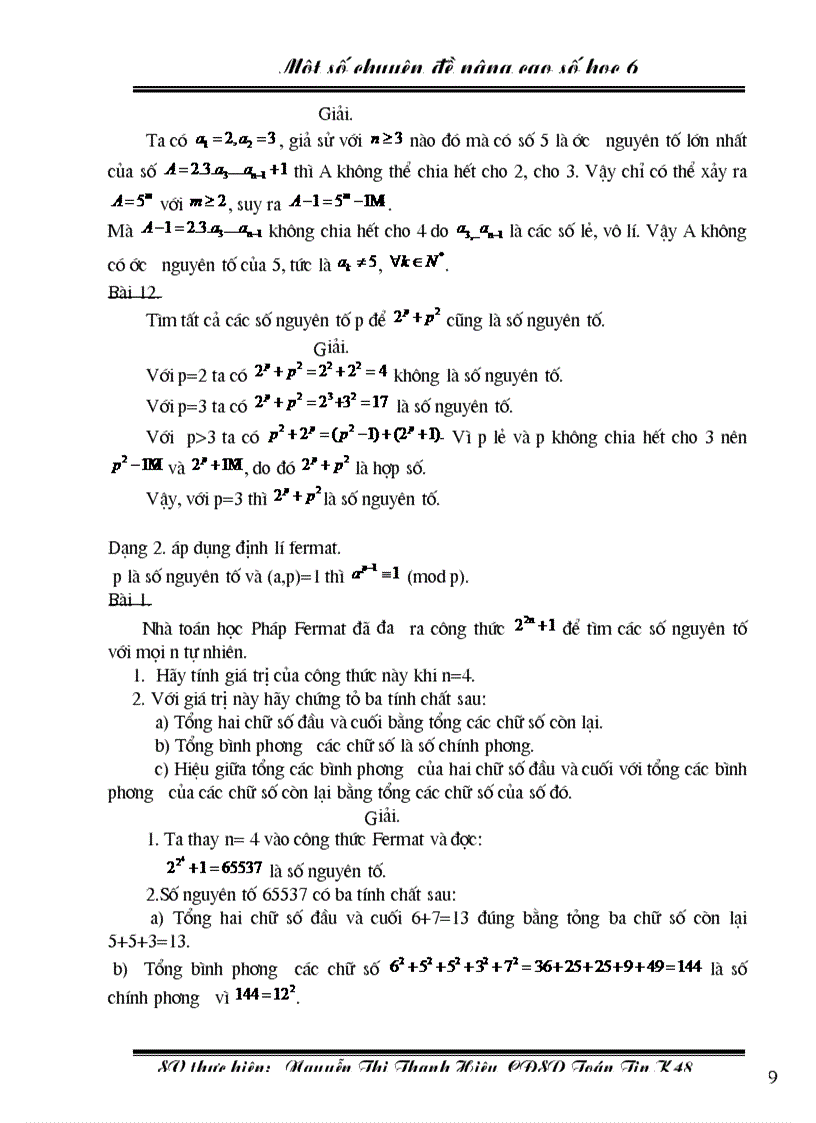 image for page Chuyên đề BDHSG Số học 6 1