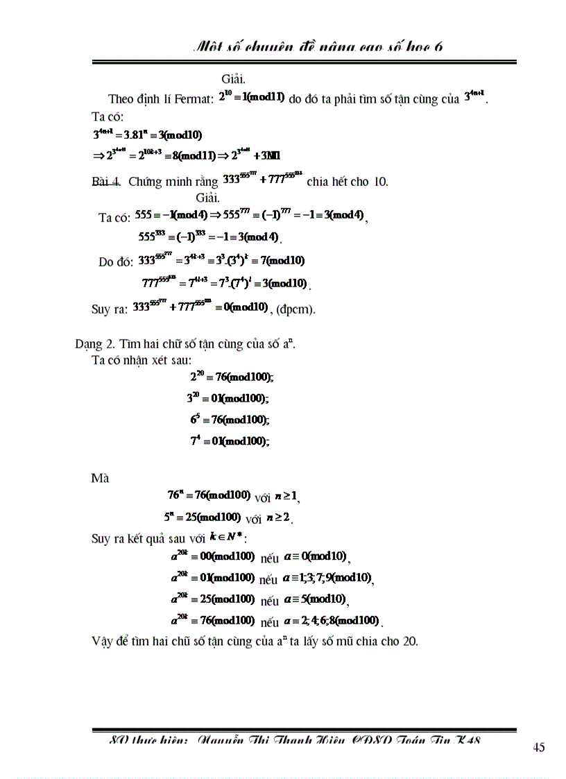 image for page Chuyên đề BDHSG Số học 6 1