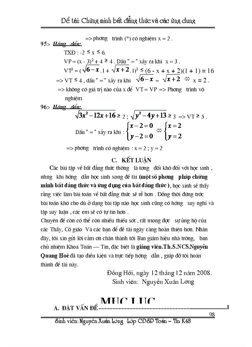 image for page Chuyên đề bất đẳng thức 1