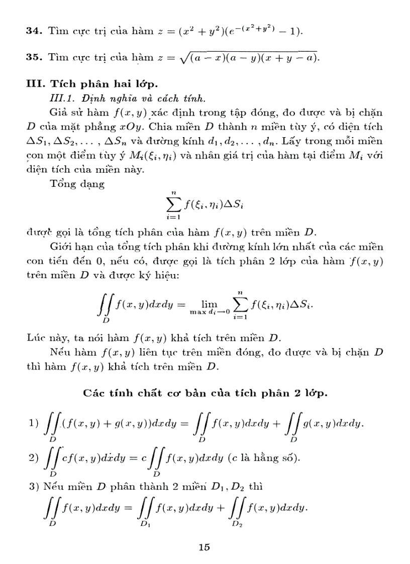 image for page Đề cương ôn thi tốt nghiệp môn cấu trúc đại số dại học từ xa Huế