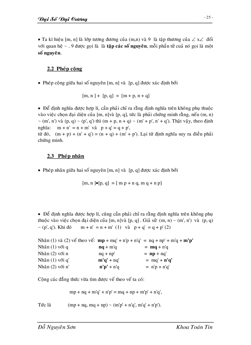 image for page Giáo trình đại số đại cương