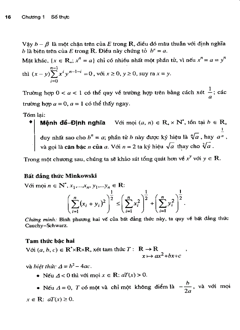 image for page Giáo trình giải tích 1