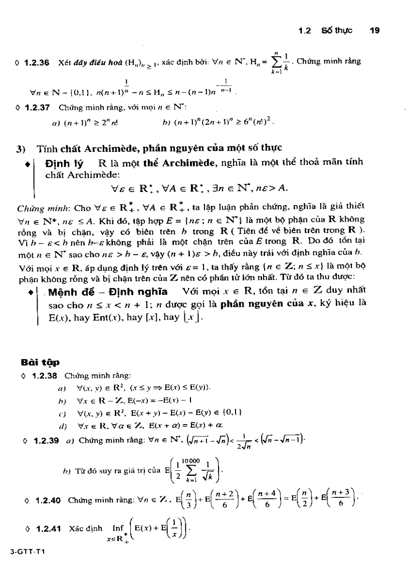 image for page Giáo trình giải tích 1