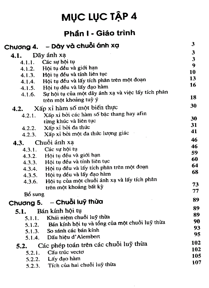 image for page Giáo trình giải tích 4