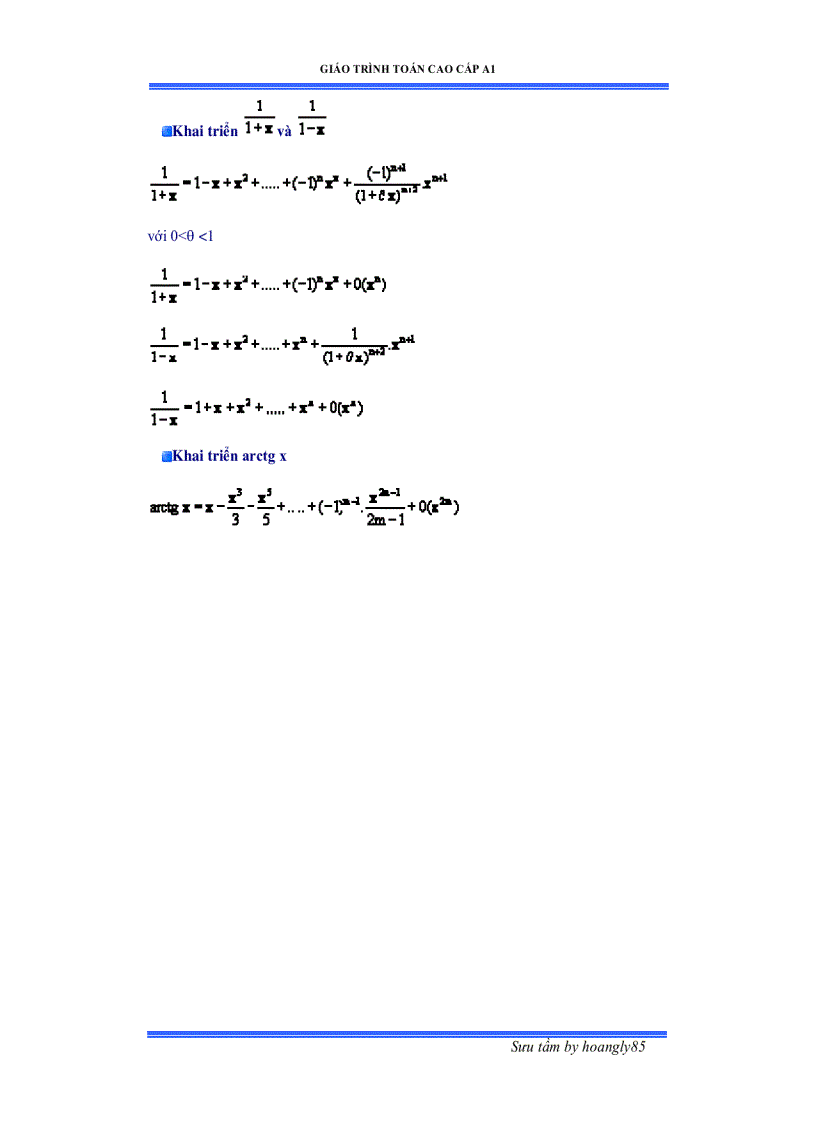 image for page Giáo trình toán cao cấp A1
