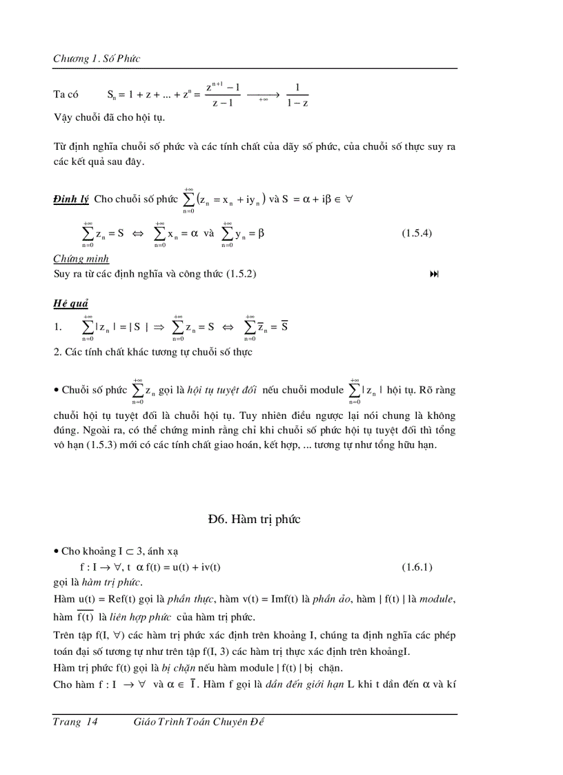 image for page Giáo trình toán chuyên đề