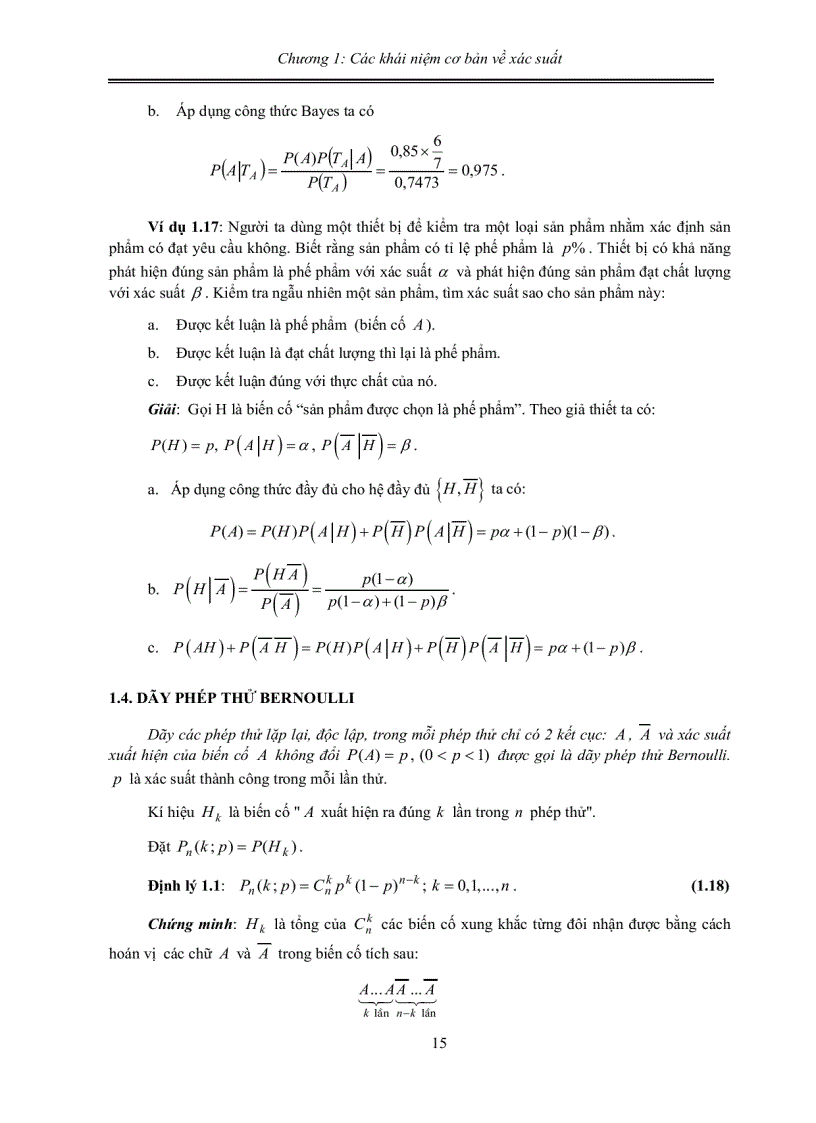 image for page Giáo trình xác suất thống kê