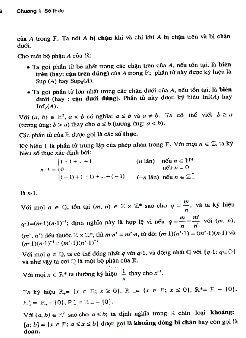 image for page Giáo trình giải tích 1 1