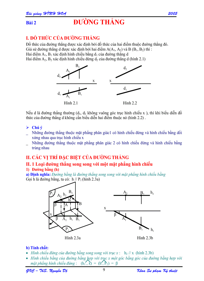image for page Giáo trình hình học 1