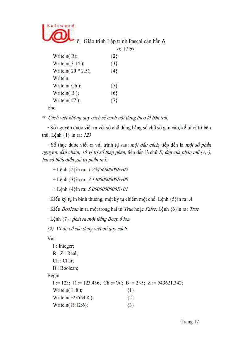 image for page Giáo trình Pascal căn bản 1