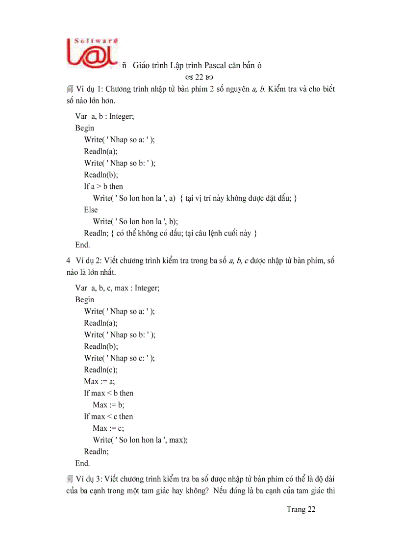 image for page Giáo trình Pascal căn bản 1