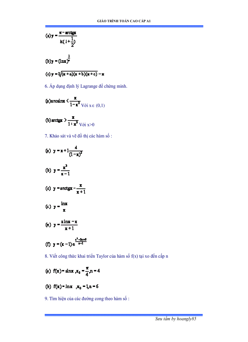 image for page Giáo trình toán cao cấp A1 1