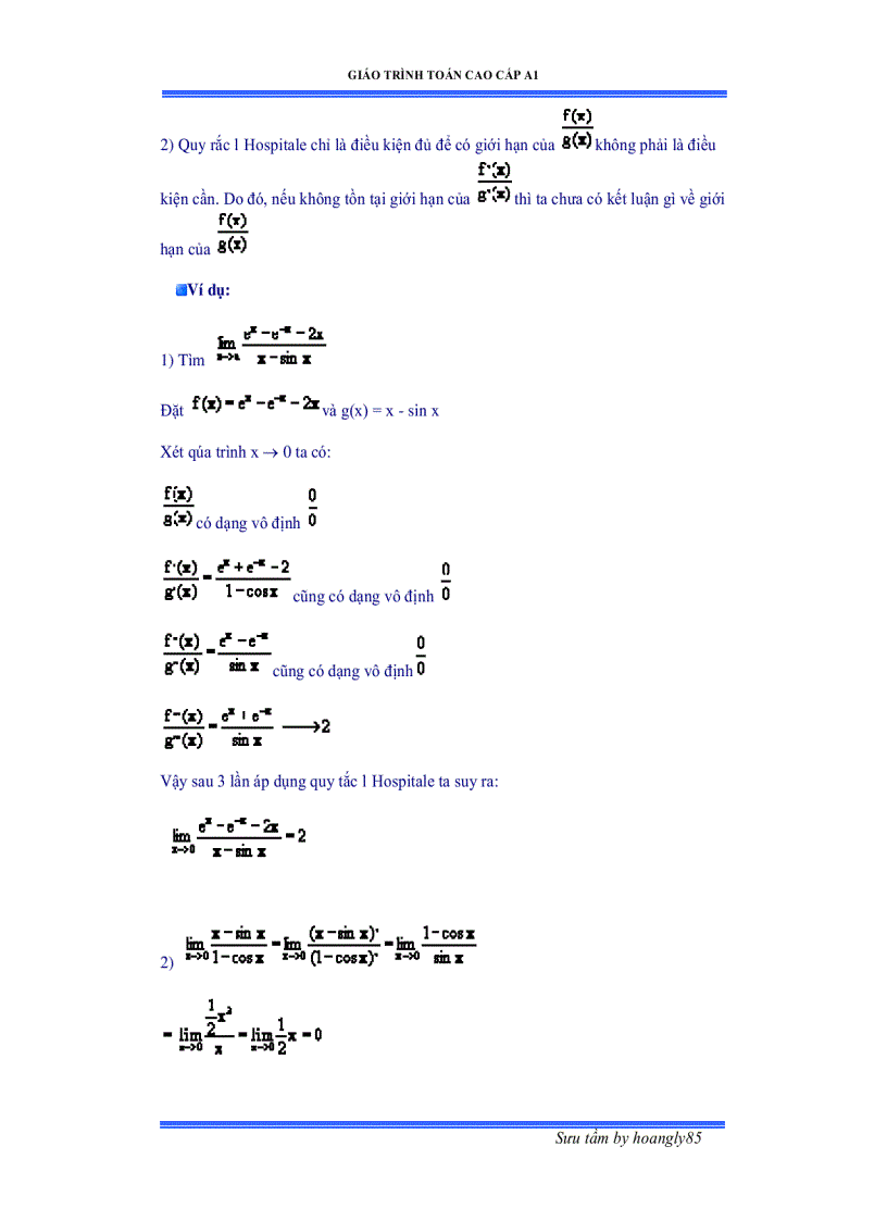 image for page Giáo trình toán cao cấp A1 1