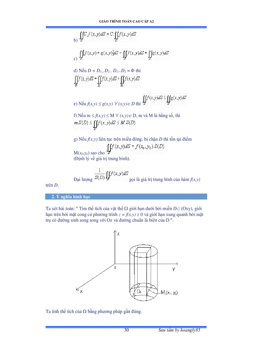 image for page Giáo trình toán cao cấp A2 1