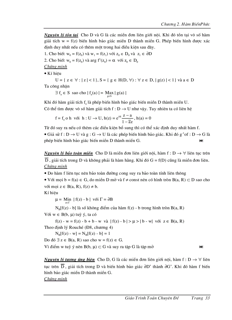 image for page Giáo trình toán chuyên đề 1