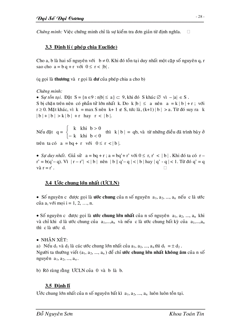 image for page Giáo trình đại số đại cương full 1