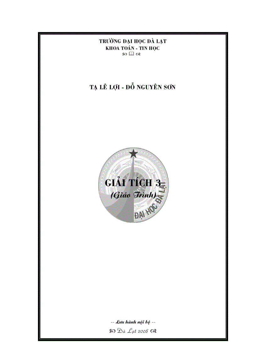 image for page Giải tích 3 1