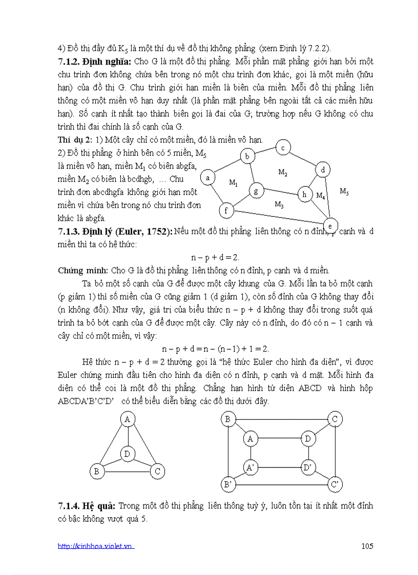 GT toán rời rạc Chương 7 1