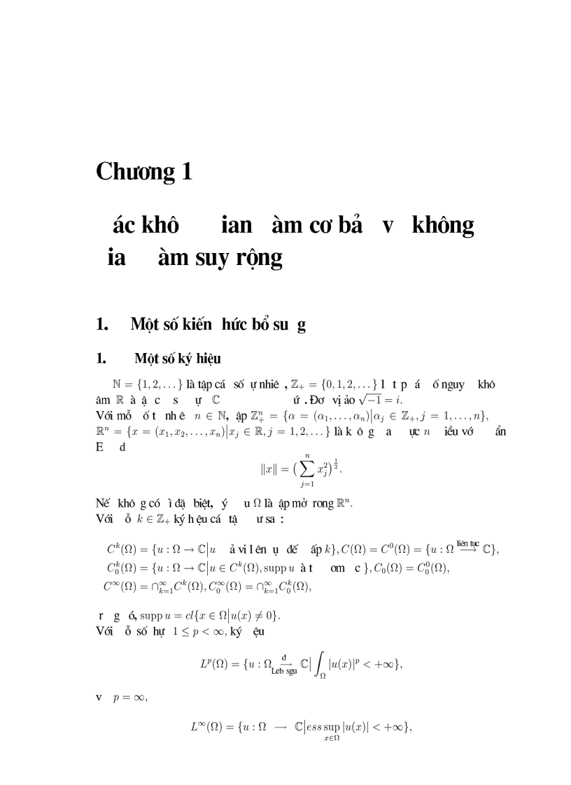 image for page Hàm Suy Rộng