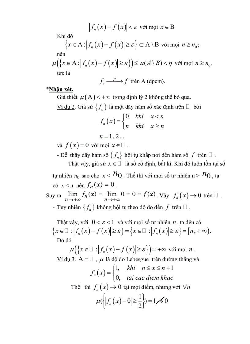 image for page Học phần độ đo tích phân 1