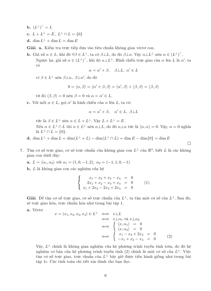 image for page Không gian vecto Ơclit 1